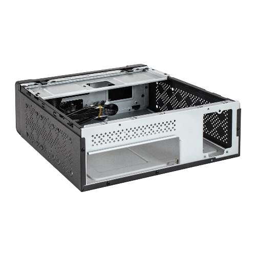 Компьютерный корпус Desktop ExeGate EX294018RUS FL-102 (mini-ITX, без БП, 2*USB+1*USB 3.0, аудио, черный)