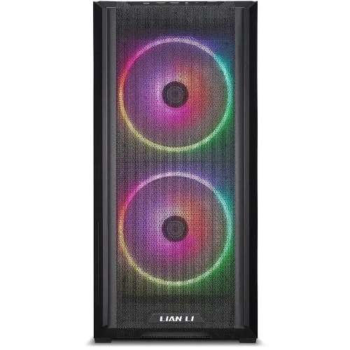 Корпус Lian Li Lancool 216 Black RGB, Midi-Tower, чёрный, 2 x 160 мм, 1 x 140 мм