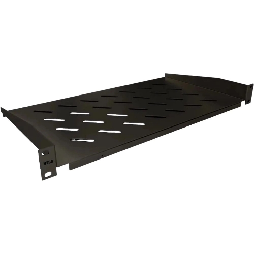 Полка стационарная NTSS NTSS-FF-250-BL 1U нагр.:20кг. 19