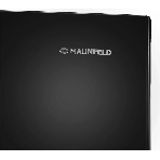 Холодильник Maunfeld MFF177NFBE черный, двухкамерный 263/170л морозилка сбоку, No Frost, Side by Side