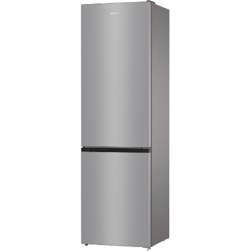 Холодильник Gorenje NRK6201ES4 серебристый двухкамерный 235/96 л морозилка снизу, No Frost