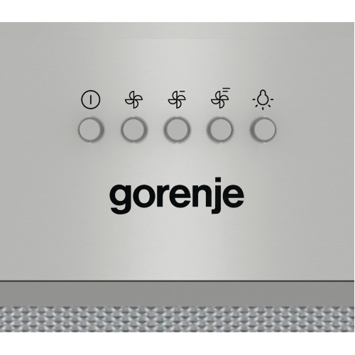 Вытяжка встраиваемая Gorenje BHI526E6X нержавеющая сталь, 52 см, 677 куб. м/ч, 61 дБ