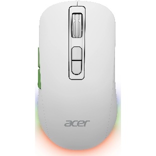 Мышь беспроводная Acer OMR311 белый, 2400 dpi, радиоканал, Bluetooth, USB, кнопки - 7
