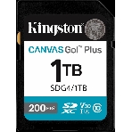 Флеш карта SDXC 1Tb Kingston SDG4/1Tb Canvas Go! Plus w/o adapter