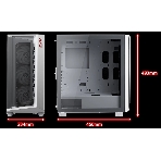 Компьютерный корпус ADATA XPG CRUISERST белый Mid-Tower, Micro-ATX, Mini-ITX, Standard-ATX