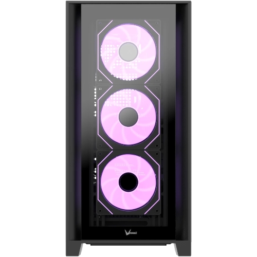 Компьютерный корпус AeroCool/Formula Air Power G8 Floe черный без БП ATX 2xUSB 3.0 1xUSB3.1 audio bott PSU
