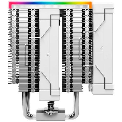 Кулер для процессора DEEPCOOL AK620 DIGITAL SE WH LGA20XX/1700/1200/115X/AM5/AM4 (9шт/кор, TDP 260W, PWM, DUAL Fan 120мм, 6 тепл. трубок, ARGb, белый) RET (R-AK620-WHADMN-GJD)