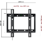Кронштейн для телевизора Holder LCD-T2609 черный 22