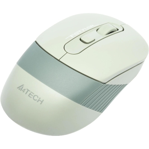 Мышь беспроводная A4Tech Fstyler FB10C зеленый, 2000 dpi, радиоканал, Bluetooth, USB, кнопки - 4