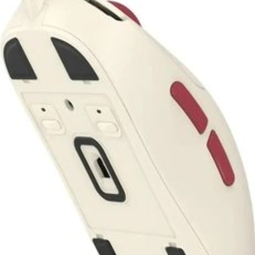 Мышь беспроводная/проводная A4Tech Bloody R72 Ultra Duo белый/красный/рисунок, 20000 dpi, USB Type-A/Type-C, радиоканал, кнопки-7