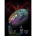 Мышь проводная Defender Shock GM-110L черный, 3200 dpi, USB, кнопки - 6