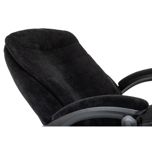 Кресло Бюрократ T-9950MSG-F/BLACK-PU черный, экокожа