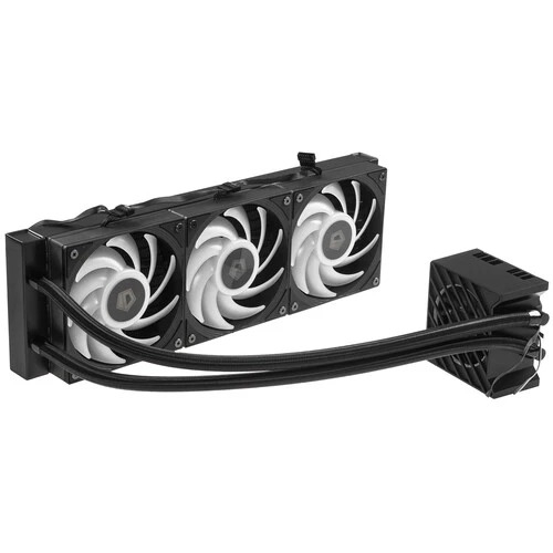 Система жидкостного охлаждения ID-Cooling Dashflow 360 XT Pro ARGb черный 120мм алюминий+медь 2150rpm 32.5db 4-pin 350W