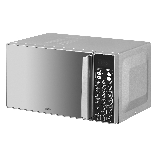 Микроволновая печь BBK 23MWC-982S/SB-M серебристый/черный, 23 л, 900 Вт, переключатели - сенсор