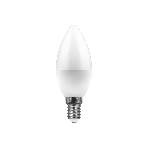 Лампа светодиодная Feron LB-97 7W 230V E14 6400K свеча