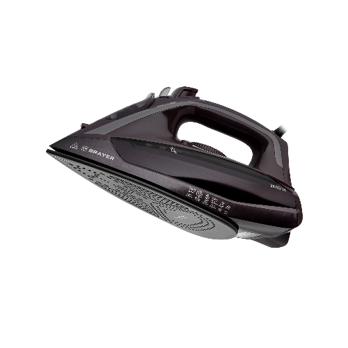Утюг BRAYER BR4020 коричневый/черный, 2600 Вт, 25 г/мин, 140 г/мин, 380 мл