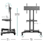Стойка для телевизора с кронштейном ONKRON 32
