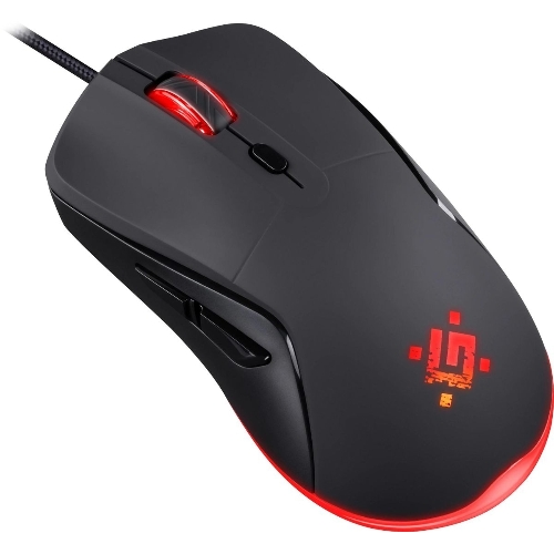 Мышь проводная Defender Arga GM-049 черный, 3600 dpi, USB, кнопки - 6