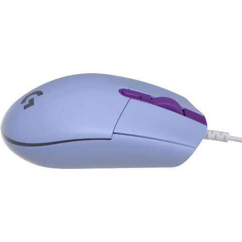 Мышь проводная Logitech G102 LIGHTSYNC фиолетовый, 8000 dpi, USB, кнопки - 6