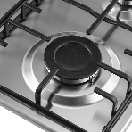 Комбинированная варочная панель (электрическая+газовая) Maunfeld EEHS.64.3CS/KG