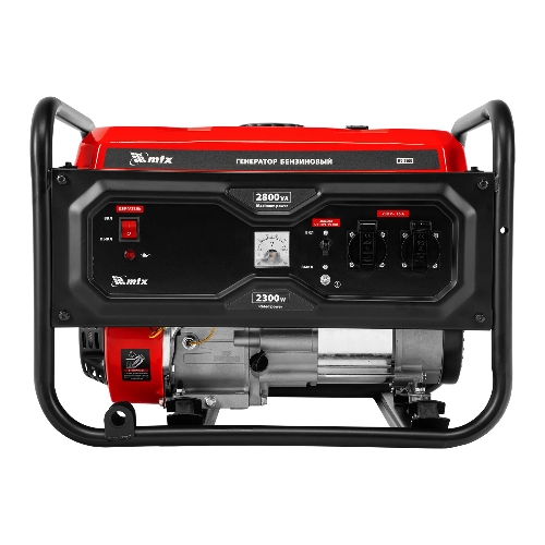 Генератор бензиновый MTX RS-3500, 2,8 кВт, 230В, ручной стартер