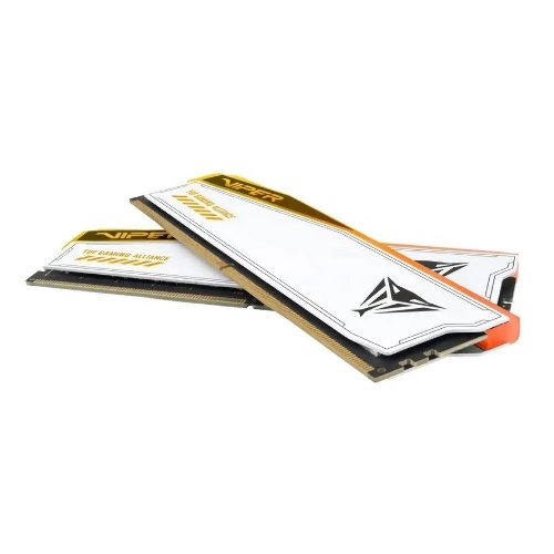 Оперативная память Patriot Viper Elite 5 TUF Gaming, DDR5, 32Gb (2x16 GB), 6000 MHz, CL36, DIMM, радиатор, RGB, белый