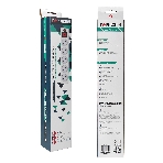 Сетевой фильтр Гарнизон EHLW-1 10А 1.8 м 5 розеток белый (21214)