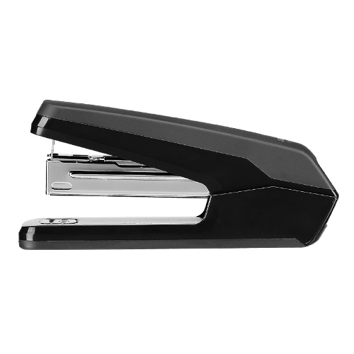 Степлер настольный Deli E0464BLACK Exceed 24/6 26/6 (25 листов) черный, 100 скоб, металл/пластик закрытый/открытый, коробка