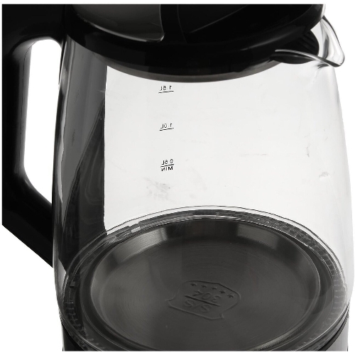 Чайник электрический Sakura SA-2722BK 2,2л,стекло,черный