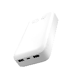 Портативный аккумулятор MORE CHOICE (4620202552938) PB25-20 20000mAh 2USB+Type-C+1micro USB 2.0A, белый