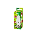 Лампа светодиодная JazzWay PLED-ECO-C37 5Вт свеча 4000К белый E27 400лм 230В