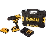 Аккумуляторная безударная бесщеточная дрель - шуруповерт XR DeWalt DCD777D2T-QW