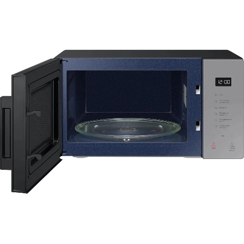Микроволновая печь Samsung MS23T5018AG/BW серый, 23 л, 800 Вт, переключатели - сенсор