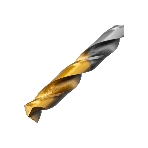 Сверло спиральное по металлу Denzel 8 x 117мм, Р6М5, Golden Tip