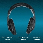 Проводные наушники Oklick HP-M211V черный, полноразмерные, Jack 3.5 мм