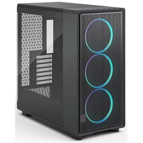 Корпус Fractal Design Epoch XL Black TG RGB Light Tint, Full-Tower, чёрный, 3 x 140 мм