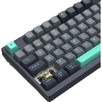 Клавиатура проводная A4Tech Fstyler FS300 механическая черный/серый USB for gamer LED (FS300 PANDA ROCK)