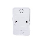 Розетка 2-м BOLLETO с заземл. накл. 7128 белый ASD/IN HOME 4680005959839