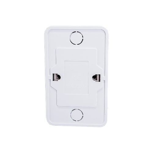 Розетка 2-м BOLLETO с заземл. накл. 7128 белый ASD/IN HOME 4680005959839