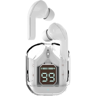 Наушники TWS MORE CHOICE BW07 белый, вкладыши, Bluetooth, до 4 ч
