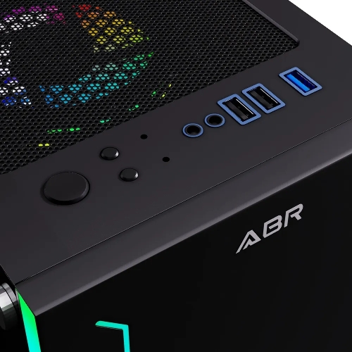 Компьютерный корпус ABR Robin I (1хUSB 3.0, 2хUSB 2.0, HD Audio, 3xRGb Fan, ATX, Micro-ATX)