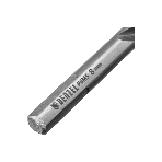 Сверло спиральное по металлу Denzel 8 x 117мм, Р6М5, Golden Tip