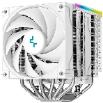 Кулер для процессора DEEPCOOL AK620 DIGITAL SE WH LGA20XX/1700/1200/115X/AM5/AM4 (9шт/кор, TDP 260W, PWM, DUAL Fan 120мм, 6 тепл. трубок, ARGb, белый) RET (R-AK620-WHADMN-GJD)