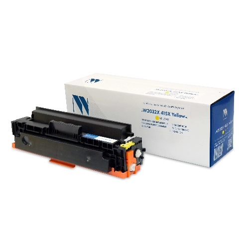 Картридж лазерный NVP совместимый NV-W2032X 415X Yellow (БЕЗ ЧИПА) для HP Color LaserJet M454DN/M479DW/M479 (6000k)