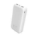 Портативный аккумулятор MORE CHOICE (4620202552938) PB25-20 20000mAh 2USB+Type-C+1micro USB 2.0A, белый