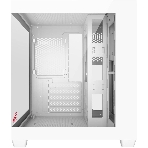 Компьютерный корпус Bloody CC-121 белый без БП mATX 7x120мм 1xUSB2.0 1xUSB3.0 audio