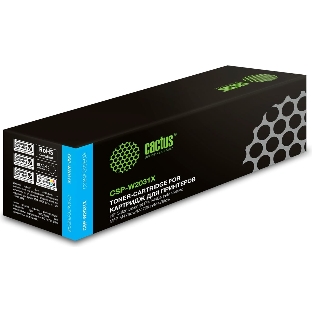 Картридж лазерный Cactus CSP-W2031X голубой (6000 стр.) для HP LJ M454/MFP M479