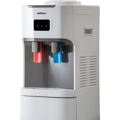 Кулер для воды HotFrost V115B, верхняя загрузка, нагрев 90 °С, охлаждение 10 °С, белый