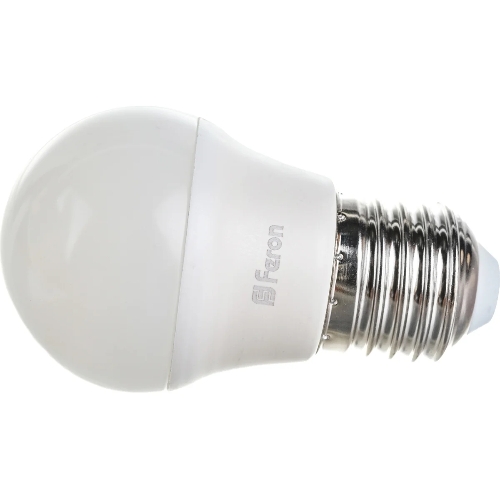 Лампа светодиодная Feron LB-95 7W 230V E27 6400K G45