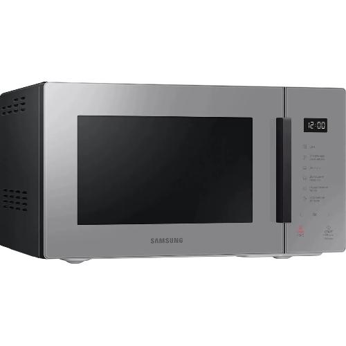 Микроволновая печь Samsung MS23T5018AG/BW серый, 23 л, 800 Вт, переключатели - сенсор